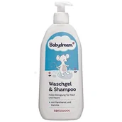 Kosmetyki kąpielowe dla dzieci - Babydream, Żel do mycia ciała i włosów, 500 ml - miniaturka - grafika 1