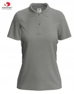 Koszulki i topy damskie - Stedman Polo Women Grey Heather XXL - miniaturka - grafika 1