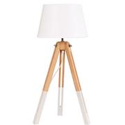 Lampy stojące - Lampa na trzech nogach, Lelde, biała - miniaturka - grafika 1