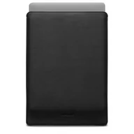 Torby na laptopy - Woolnut - Leather Sleeve - Skórzany pokrowiec na MacBooka, Czarny 16" - miniaturka - grafika 1