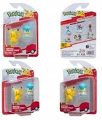 Zabawki sensoryczne - Pokemon Figurka bitewna Pikachu + Quaxly Jazwares - miniaturka - grafika 1