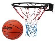 Koszykówka - Kom Obręcz do kosza DUŻA czarna MOLTI + scout 7 - miniaturka - grafika 1