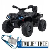 Samochody i pojazdy dla dzieci - Pojazd Quad Can Am Na Akumulator Outlander Atv Dla Dzieci 4x200w Eva Pilot - miniaturka - grafika 1