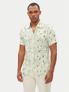 Guess Koszula M5GH75 WD4Z2 Biały Slim Fit - Koszule męskie - miniaturka - grafika 1