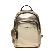 Plecaki - Plecak Nobo NBAG-N0480-C023 Jasny Złoty - miniaturka - grafika 1