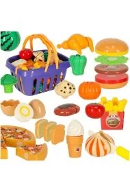 Warzywa do krojenia jedzenie zestaw - Zabawy w naśladowanie dorosłych - miniaturka - grafika 1