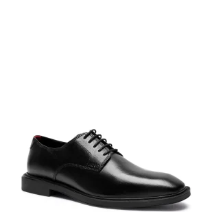 HUGO Skórzane derby Gryff - Półbuty męskie - miniaturka - grafika 1