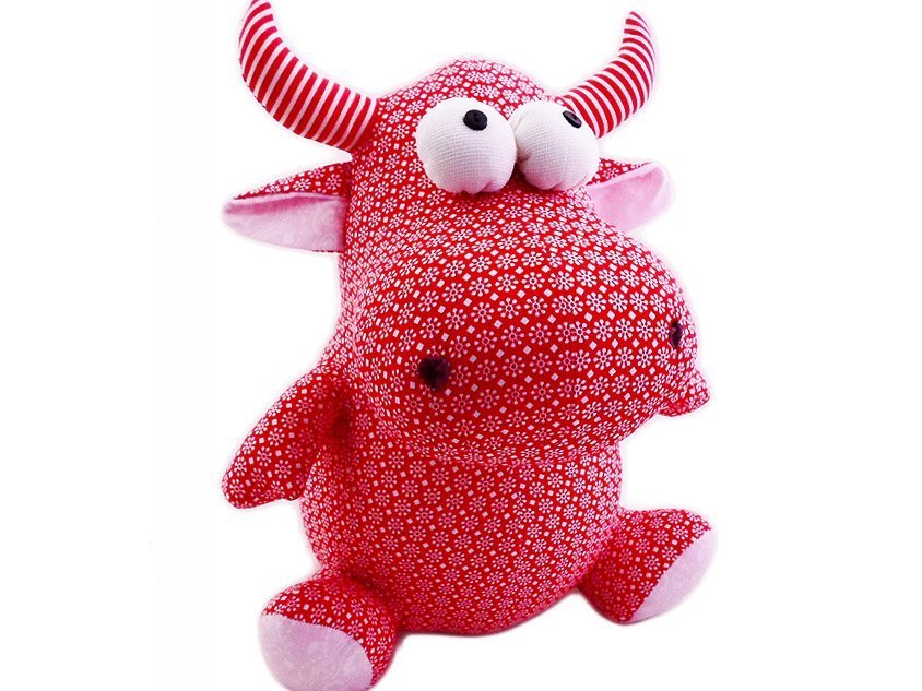 Duża Maskotka pluszowa Krówka krowa 2 kolory 109