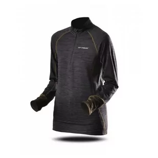 Bluza damska Trimm Clinic Lady Rozmiar: S / Kolor: szary/zielony - Bluzy sportowe damskie - miniaturka - grafika 1