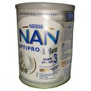Mleko modyfikowane - Nestle Nan Optipro Plus 3 HM-O Mleko modyfikowane junior dla dzieci po 1. roku (uszkodzone opakowanie) 800 g - miniaturka - grafika 1