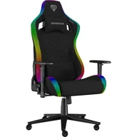 Fotele gamingowe - Fotel GENESIS Trit 660 RGB Czarny - miniaturka - grafika 1