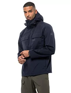 Kurtki męskie - Jack Wolfskin Kurtka SUMMER STORM JACKET M night blue - M 1305951-1010 - grafika 1