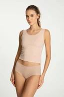 Majtki damskie - Julimex Figi Cotton Mood Maxi Beżowe L Beżowy - miniaturka - grafika 1