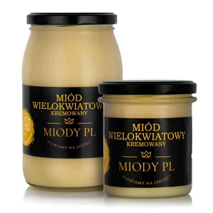 Miód wielokwiatowy kremowy - Miód - miniaturka - grafika 1
