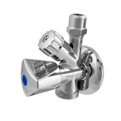 Zawory i kraniki - Zawór kątowy 1/2 x 3/8 x 3/4" kombinowany Vito 5907732093650 - miniaturka - grafika 1