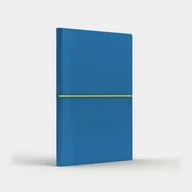 Notesy i bloczki - Like U Notatnik A5 Fun M gładki niebieski/cytrynowy - Like U - miniaturka - grafika 1