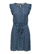 Sukienki - ONLY Damska ONLSOPHIA Life S/L Short Dress WVN NOOS sukienka, Night Sky/AOP:Ditsy Print, L, Night Sky/Aop:ditsy Print, L - miniaturka - grafika 1
