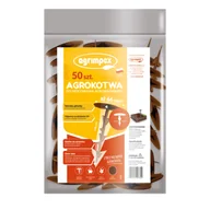 Inne mocowania - Agrokotwa kolor brązowy 50 sztuki - miniaturka - grafika 1