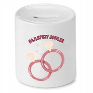 Skarbonki - Skarbonka dla Nikodema na Urodziny Idealny Prezent z Nadrukiem ze Zdjęciem + Opakowanie na prezent (wzór 01) - miniaturka - grafika 1