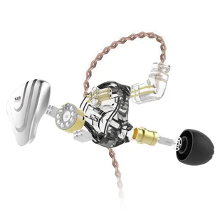 KZ ZSX Terminator Metal 5BA 1DD HIFI with Mic- Black - Słuchawki - miniaturka - grafika 5
