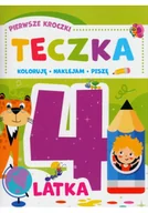 Książki edukacyjne - Pierwsze kroczki Teczka 4-latka - miniaturka - grafika 1