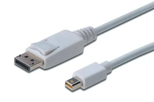 Digitus Kabel DisplayPort 1.1a, mini DP - DP męskie - męskie [AK-340102-030-W] - Kable komputerowe i do monitorów - miniaturka - grafika 5