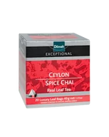 Herbata - Dilmah Exceptional Ceylon Spice Chai 20 piramidek - miniaturka - grafika 1