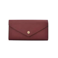 Portfele - Michael Kors Portfel damski 35F3GTVE7L-DARK-CHERRY 19 x 10 x 2 cm - miniaturka - grafika 1