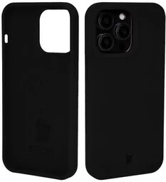Bizon Silikonowe etui Soft Case do iPhone 14 Pro Max, czarne - Etui i futerały do telefonów - miniaturka - grafika 1
