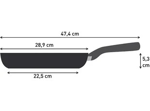 OUTLET - Patelnia TEFAL Force C3110653 28cm - AGD OUTLET - miniaturka - grafika 1
