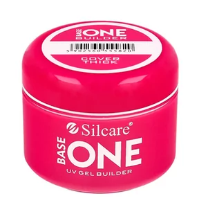 Silcare Base One Gel Base One Cover Thick 50g - Pozostałe akcesoria do makijażu - miniaturka - grafika 1
