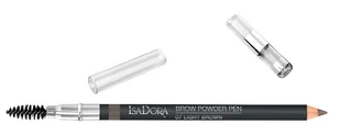 IsaDora Kredka do brwi pudrowa nr 07 Light Brown 1,1 g - 07 - Akcesoria i kosmetyki do stylizacji brwi - miniaturka - grafika 1