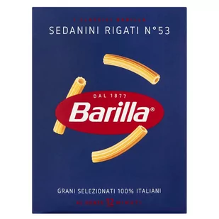 BARILLA Sedanini Rigati - Włoski makaron rurki 500g - Makaron - miniaturka - grafika 1