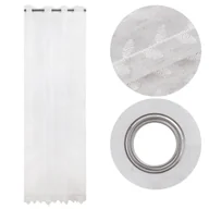 Firany - Firana Dekoracyjna 145 x 250 Przelotka Cruz Woal02 - miniaturka - grafika 1