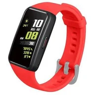 Akcesoria do smartwatchy - Fixed pasek silikonowy Silicone Strap Huawei Band 6 FIXSSTB 728 RD czerwony - miniaturka - grafika 1