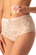 Majtki damskie - KEY FIGI DAMSKIE LPF 590 B25 2 SZT. 3XL BEŻOWY - miniaturka - grafika 1