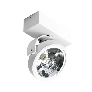 Azzardo JERRY 1 12V GM4113-12V WH Reflektor Biały a - Lampy pozostałe - miniaturka - grafika 1