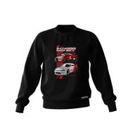 Odzież do sportów motorowych - Czarna bluza Nissan Silvia S15 S-CHASSIS-S - miniaturka - grafika 1