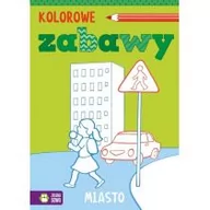 Książki edukacyjne - Miasto, Kolorowe zabawy - Opracowanie zbiorowe - miniaturka - grafika 1