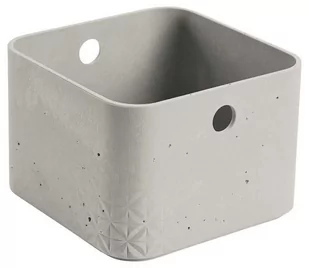 CURVER Pojemnik do przechowywania kwadratowy XS BETON Curver 3,3 l 243403 - Pudła i pojemniki do przechowywania - miniaturka - grafika 1