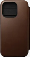 Etui i futerały do telefonów - Nomad Nomad Modern Leather Folio, brown - iPhone 15 Pro - miniaturka - grafika 1