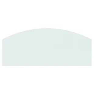 Panel kominkowy, szklany, 120x50 cm 324155 VIDAXL - Akcesoria kominkowe - miniaturka - grafika 5