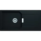 Zlewozmywaki - Schock Manhattan D-100 L Onyx - miniaturka - grafika 1