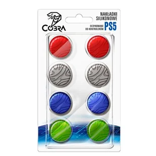Nakładki na analogi COBRA do kontrolerów PS5 - Akcesoria do Playstation - miniaturka - grafika 1