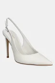 Czółenka - Aldo szpilki skórzane STESSYSLING kolor biały 13918831 - miniaturka - grafika 1