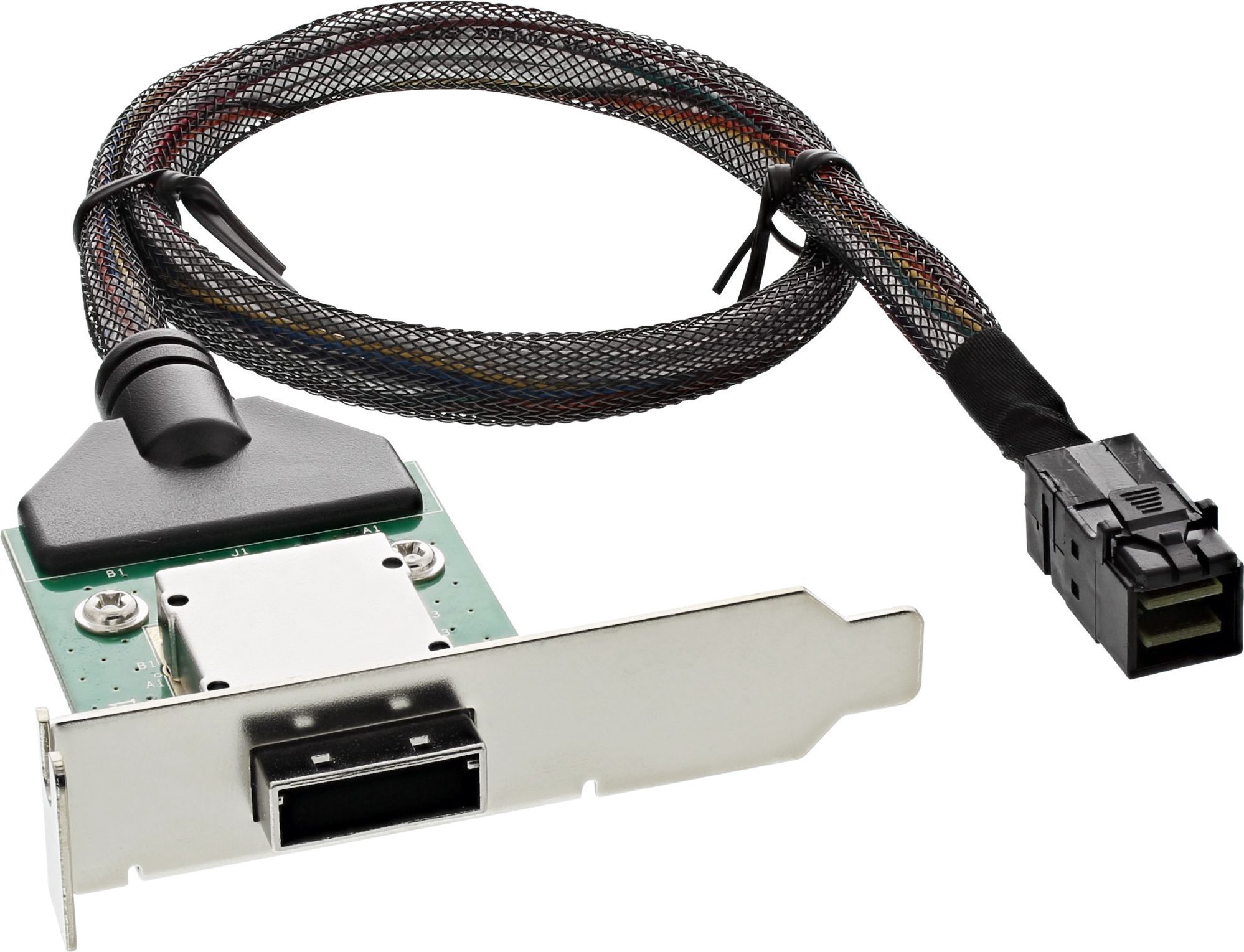 InLine InLine® SAS HD Low Profile Adapter Bracket ext. SFF-8088 to int. SFF-8643 0.5m