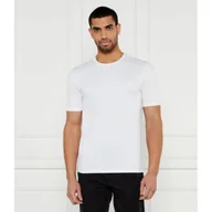 Koszulki męskie - HUGO T-shirt Dimerstee Slim Fit stretch - miniaturka - grafika 1