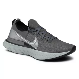 Buty sportowe damskie - Nike Buty React Infinity Run Fk CD4371 015 Iron Grey/Metallic Silver - grafika 1