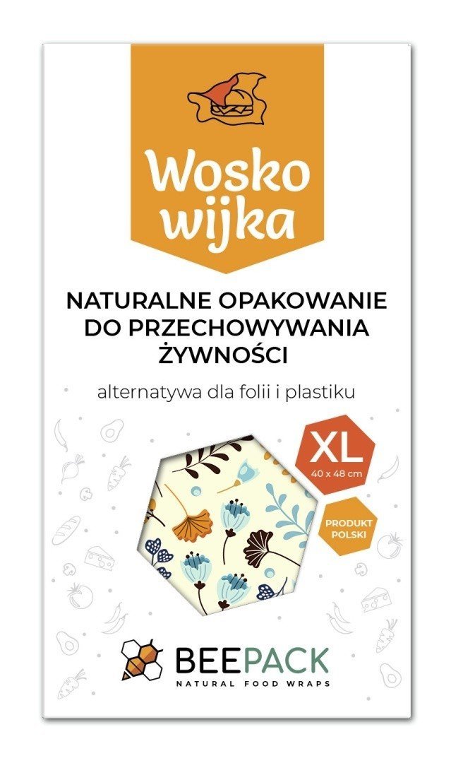 Woskowijka do przechowywania ĹĽywnoĹ›ci, GAĹÄ„ZKI, BeePack