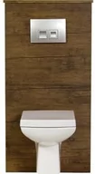 Stelaże i zestawy podtynkowe do WC - Zabudowa stelaża wc antyczne drewno FOKUS - miniaturka - grafika 1